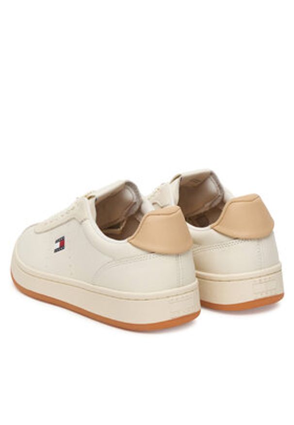Tommy Jeans Sneakersy Archive '98 Unlined EN0EN02983 Écru. Kolor: kremowy. Materiał: skóra