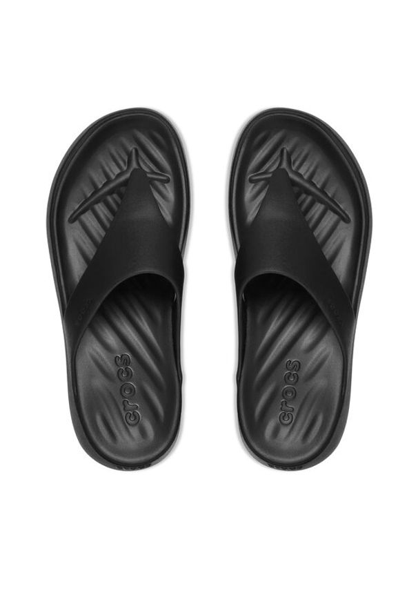 Crocs Japonki Getaway Triangle Flip 212018 Czarny. Kolor: czarny