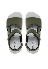 Geox Sandały J Sandal Lightfloppy J45GQE 000CE C3222 S Khaki. Kolor: brązowy #3