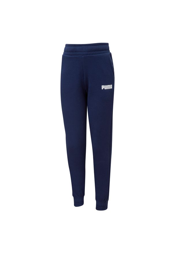 Spodnie dla dzieci Puma ESS. Kolor: niebieski. Sport: joga i pilates