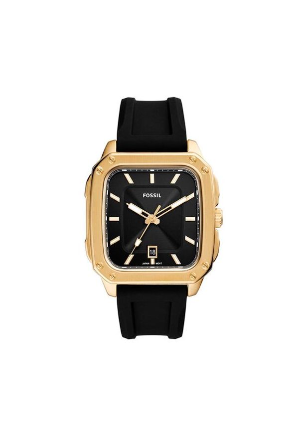Fossil Zegarek FS5981 Złoty. Kolor: złoty