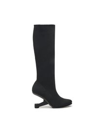 United Nude Kozaki Eamz Sock Boot 1087501117 Czarny. Kolor: czarny. Materiał: materiał #1