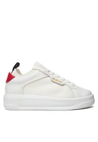 Love Moschino - LOVE MOSCHINO Sneakersy JA15055G1OIZ010B Biały. Kolor: biały. Materiał: materiał #1