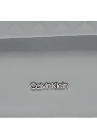Calvin Klein Torebka Calvin Mini Quilt K60K611884 Szary. Kolor: szary. Materiał: skórzane #3