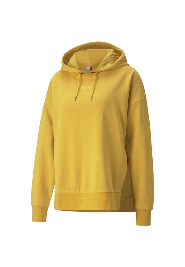 Bluza damska Puma HER Hoodie TR żółta. Kolor: żółty