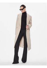 Marc Aurel Płaszcz wełniany 5431 1025 24677 Beżowy Relaxed Fit. Kolor: beżowy. Materiał: syntetyk #4