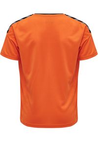 Jersey Hummel enfant hmlAUTHENTIC Poly HML. Kolor: czarny, pomarańczowy, wielokolorowy. Materiał: jersey. Sport: piłka nożna