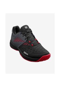 Buty tenisowe męskie Wilson Kaos Comp 3.0. Kolor: czerwony, wielokolorowy, czarny. Sport: tenis