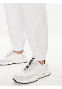 Max Mara Leisure Spodnie dresowe Markus 2416781038 Biały Regular Fit. Kolor: biały. Materiał: bawełna