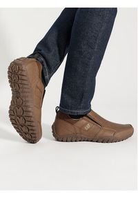 CAT Footwear Półbuty Opine P722314 Brązowy. Kolor: brązowy. Materiał: nubuk, skóra #3