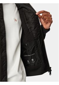 Calvin Klein Jeans Kurtka bomber LV04RG505G Czarny Regular Fit. Kolor: czarny. Materiał: syntetyk #2