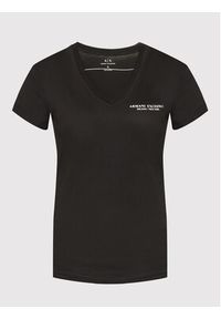 Armani Exchange T-Shirt 8NYT81 YJG3Z 1200 Czarny Regular Fit. Kolor: czarny. Materiał: bawełna #5