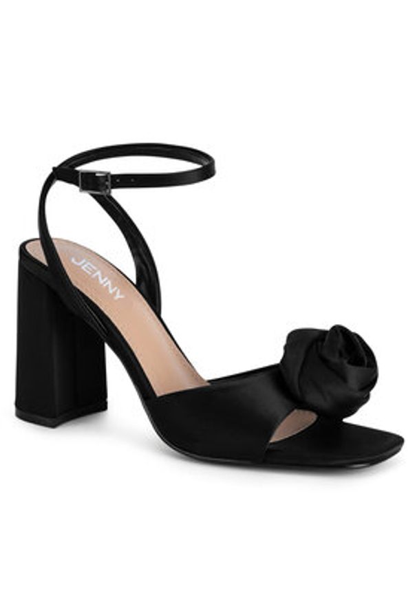 Jenny - JENNY Sandały CWBFS24-15 Czarny. Kolor: czarny. Materiał: materiał