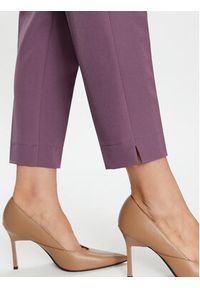 Maryley Spodnie materiałowe 23IB52Z/41SK Fioletowy Regular Fit. Kolor: fioletowy. Materiał: materiał, syntetyk #3