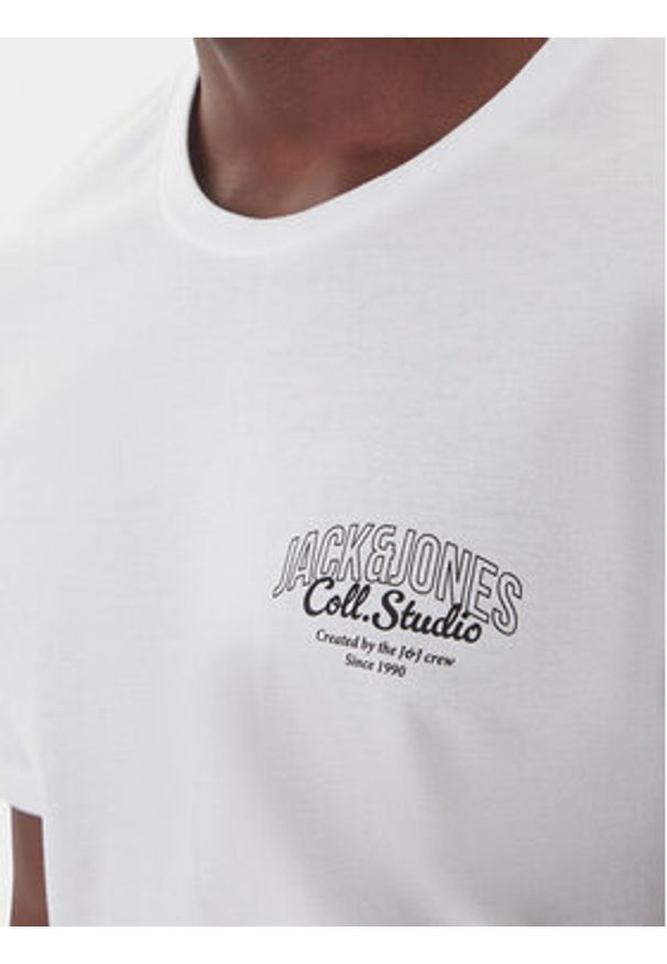Jack & Jones Komplet t-shirt, bluza i spodnie Makoto 12287681 Czarny Regular Fit. Kolor: czarny. Materiał: bawełna