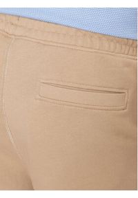 BOSS - Boss Spodnie dresowe 50468454 Beżowy Regular Fit. Kolor: beżowy. Materiał: dresówka, bawełna