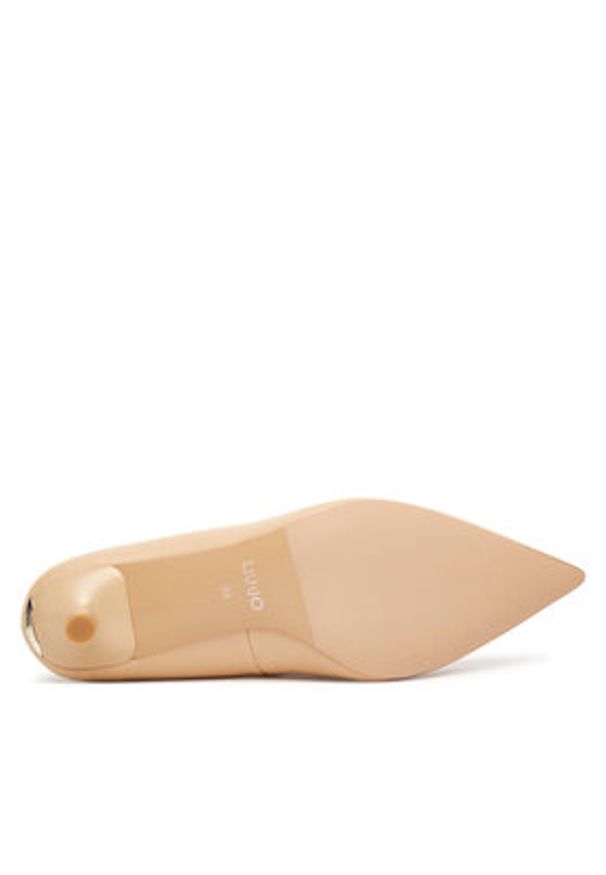 Liu Jo Czółenka Deva 04 SF5015 P0062 Beżowy. Kolor: beżowy. Materiał: skóra. Obcas: na szpilce