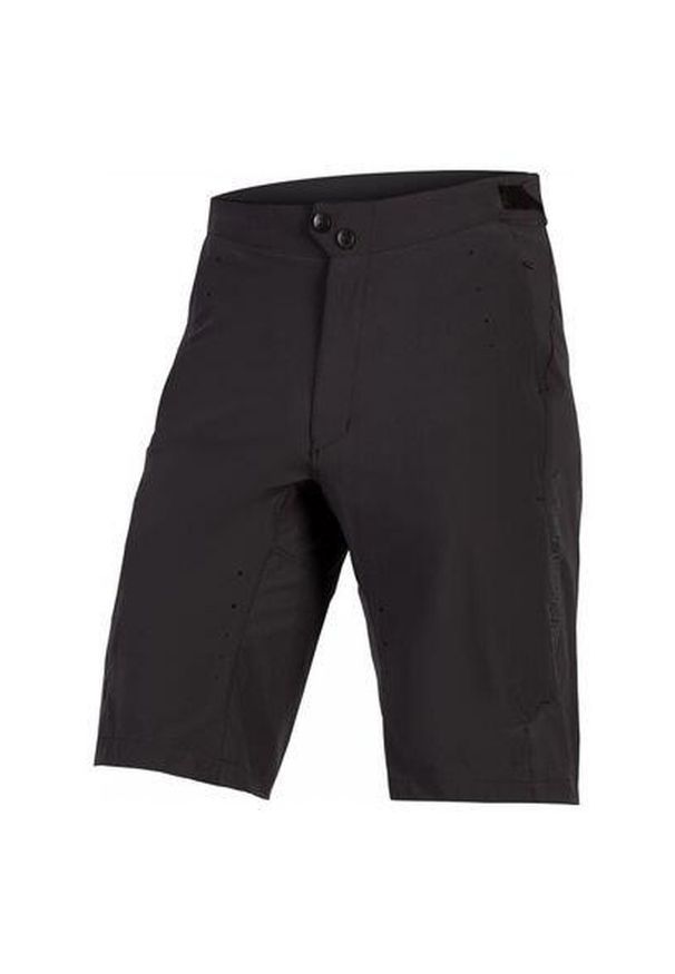 ENDURA - Spodenki rowerowe męskie Endura GV500 Foyle Baggy Short. Kolor: czarny. Długość: krótkie. Sezon: lato