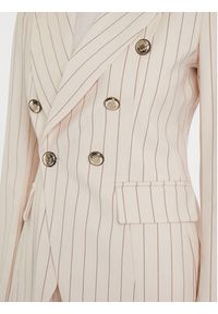 Maryley Marynarka 25IB139/M17 Écru Regular Fit. Materiał: syntetyk #3