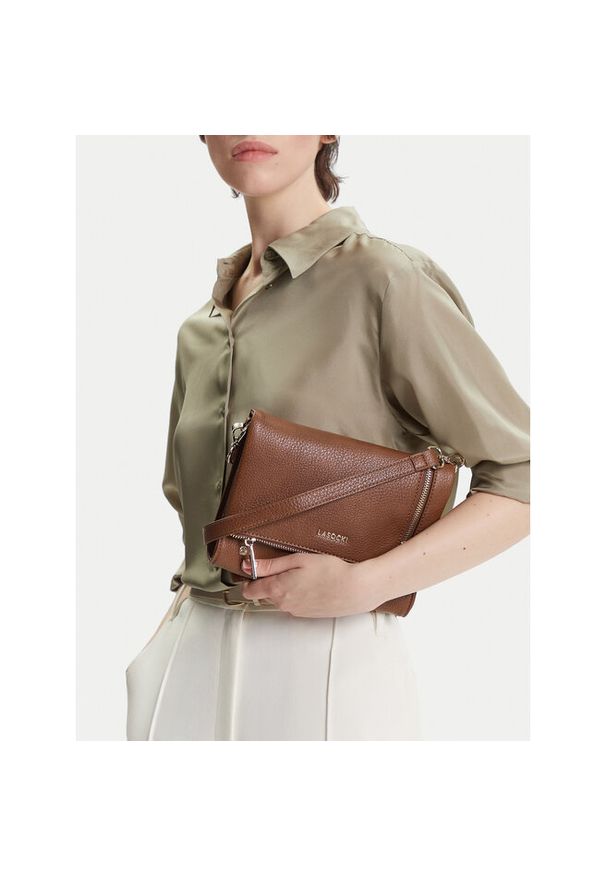 Torebka Lasocki. Kolor: brązowy