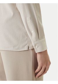 Calvin Klein Koszula LV04LF108G Beżowy Classic Fit. Kolor: beżowy. Materiał: syntetyk #2