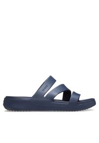 Crocs Klapki Getaway Strappy 209587 Granatowy. Kolor: niebieski