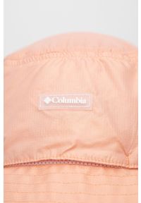 columbia - Columbia kapelusz kolor pomarańczowy. Kolor: pomarańczowy. Materiał: tkanina, materiał #2