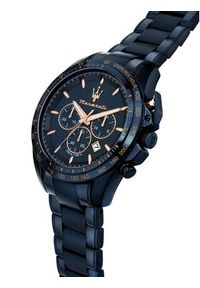 Maserati Zegarek R8873612054 Granatowy. Kolor: niebieski
