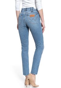 Wrangler - WRANGLER RETRO-SKINNY SPODNIE DAMSKIE VINTAGE NOISE W253WB058 112128002. Styl: retro, vintage #3