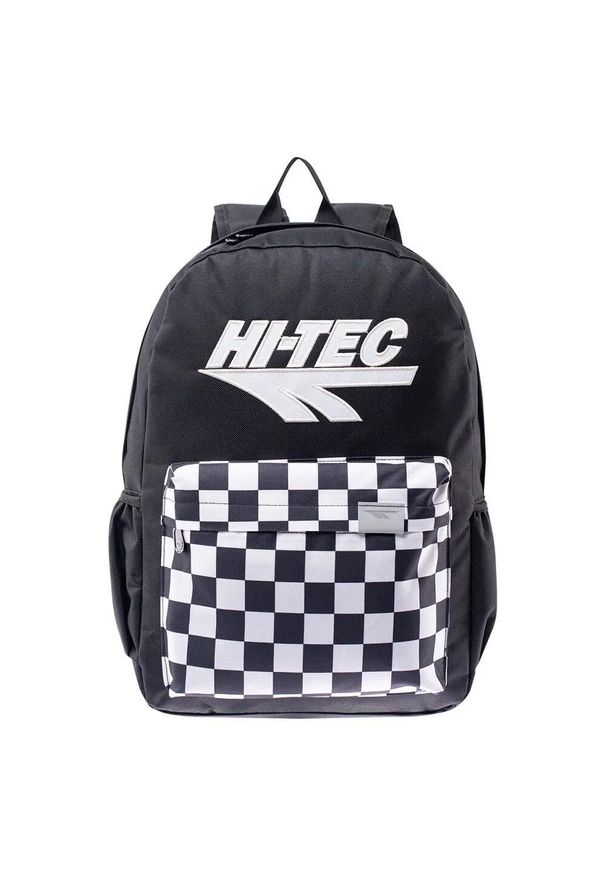 Hi-tec - Plecak W Kratkę Vanny. Kolor: czarny, wielokolorowy, biały. Wzór: kratka