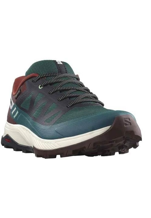 salomon - Buty trekkingowe męskie Salomon Outrise Gtx Gore-tex. Zapięcie: sznurówki. Kolor: wielokolorowy. Materiał: materiał. Szerokość cholewki: normalna. Technologia: Gore-Tex. Sport: turystyka piesza