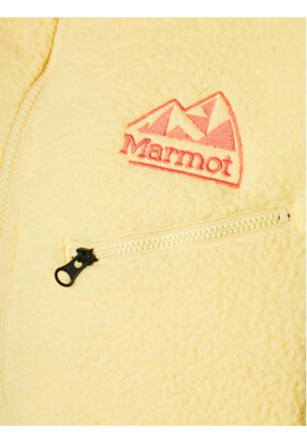 Marmot Polar 94 E.C.O. M14197 Żółty Oversize. Kolor: żółty. Materiał: syntetyk
