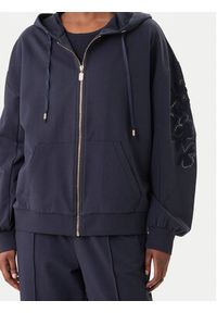 Liu Jo Sport Bluza TA6204 FS090 Granatowy Regular Fit. Kolor: niebieski. Materiał: bawełna. Styl: sportowy #5