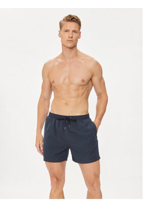 JOOP! Jeans Szorty kąpielowe 30035606 Niebieski. Kolor: niebieski. Materiał: syntetyk