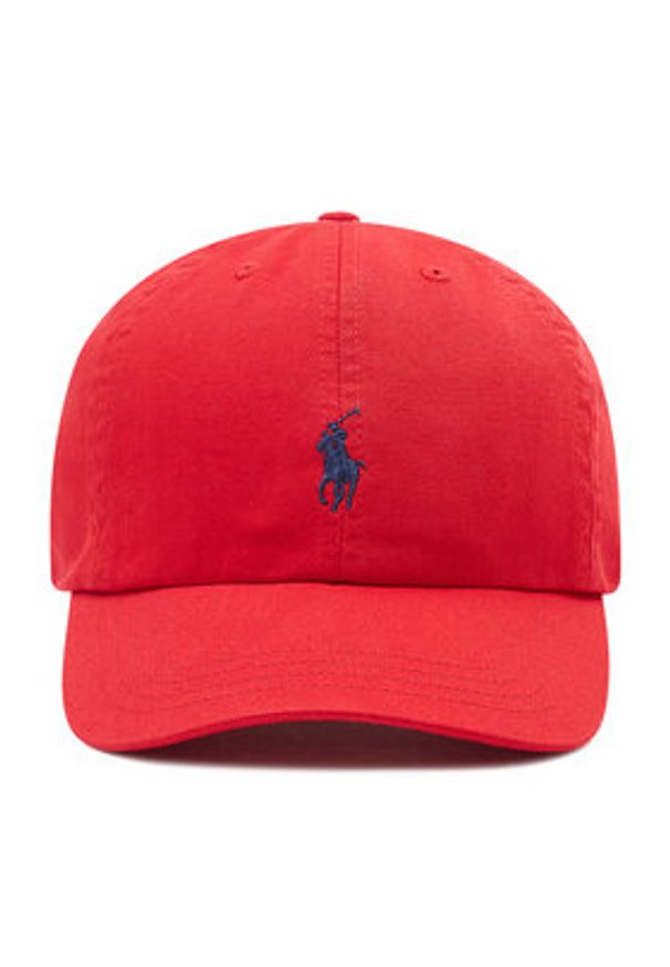 Polo Ralph Lauren Czapka z daszkiem Clsc Cap 323552489003 Czerwony. Kolor: czerwony. Materiał: materiał