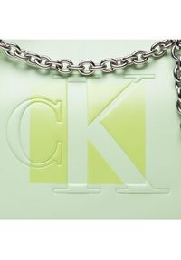 Calvin Klein Jeans Torebka Sculpted Shoulder Bag24 Chain K60K609767 Zielony. Kolor: zielony. Materiał: skórzane #8