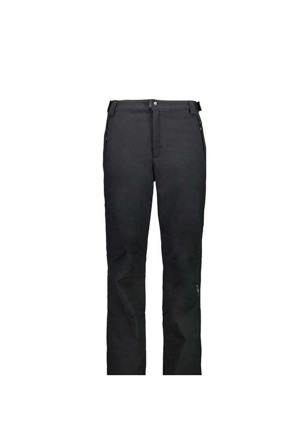 Spodnie softshell męskie CMP Long. Kolor: czarny. Materiał: softshell. Sezon: lato. Sport: turystyka piesza