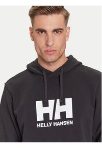 Helly Hansen Bluza HH Logo 54582 Czarny Regular Fit. Kolor: czarny. Materiał: bawełna #3