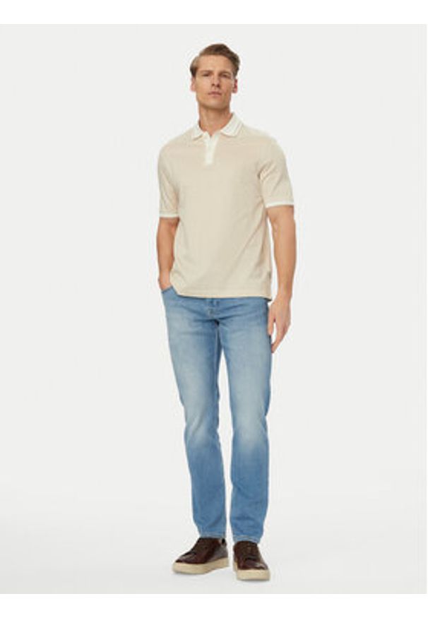 Bugatti Jeansy 3108D-16671E Niebieski Slim Fit. Kolor: niebieski