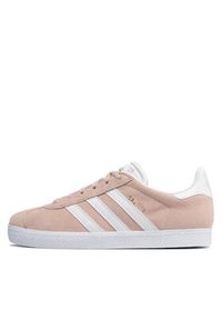 Adidas - adidas Buty Gazelle J H01512 Beżowy. Kolor: beżowy. Materiał: zamsz, skóra #5