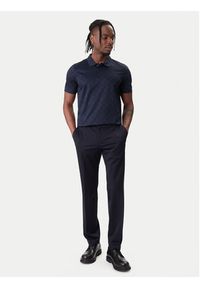 JOOP! Polo Jesse 10100063 30100496 Granatowy Regular Fit. Typ kołnierza: polo. Kolor: niebieski. Materiał: bawełna #2