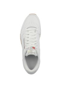 Buty do chodzenia męskie Reebok Classic Leather. Zapięcie: sznurówki. Kolor: biały. Materiał: guma, materiał, skóra, tkanina. Szerokość cholewki: normalna. Model: Reebok Classic. Sport: turystyka piesza