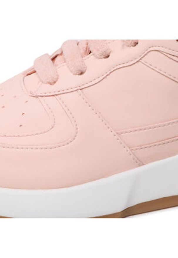 Giuseppe Zanotti Sneakersy RS20030 Różowy. Kolor: różowy. Materiał: skóra