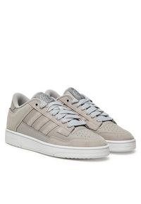 Adidas - adidas Sneakersy Rapid Court Low JR3155 Szary. Kolor: szary. Materiał: zamsz, skóra #6