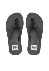 Helly Hansen Japonki W Logo Sandal 11601_990 Czarny. Kolor: czarny. Materiał: materiał #3