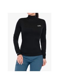 MONS ROYALE - Longsleeve damski Mons Royale Diversion Merino Mock Neck Long Sleeve. Kolor: czarny. Długość rękawa: długi rękaw. Sport: kolarstwo