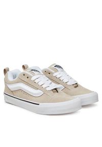 Vans Tenisówki Knu Skool VN000CS0BLL1 Beżowy. Kolor: beżowy. Materiał: zamsz, skóra #6