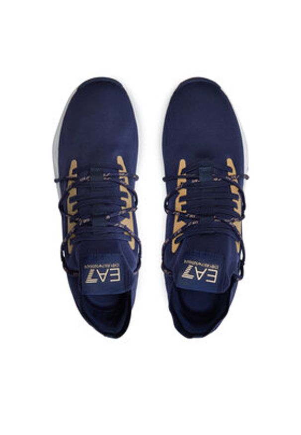 EA7 Emporio Armani Sneakersy X8X087 XK227 U043 Czarny. Kolor: czarny. Materiał: materiał