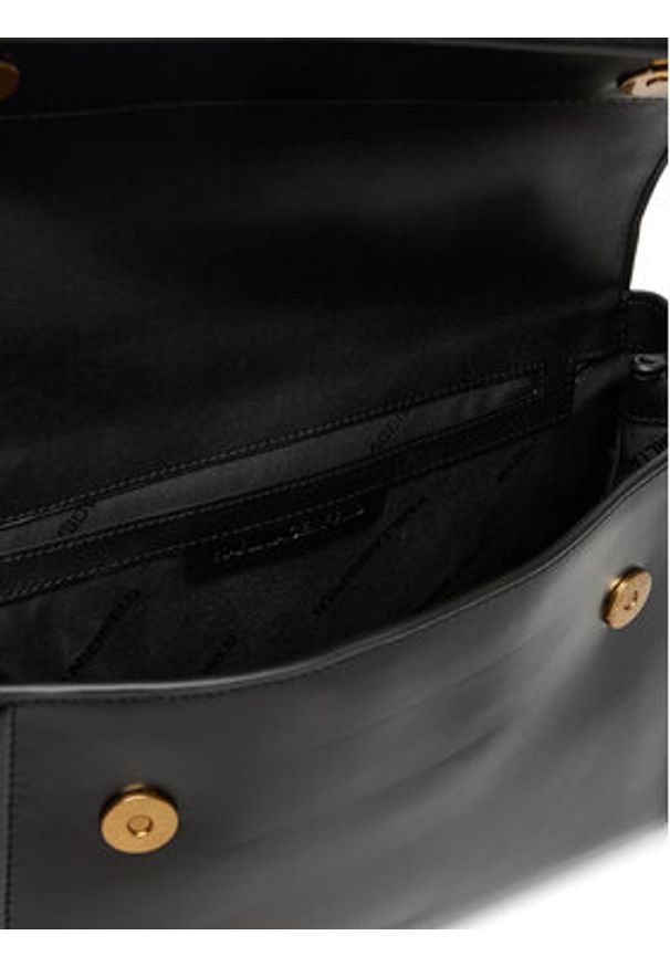 Karl Lagerfeld - KARL LAGERFELD Torebka A4W30099 Czarny. Kolor: czarny. Materiał: skórzane