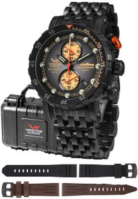 Zegarek męski Vostok Europe VK61-571C611B czarny. Kolor: czarny #1